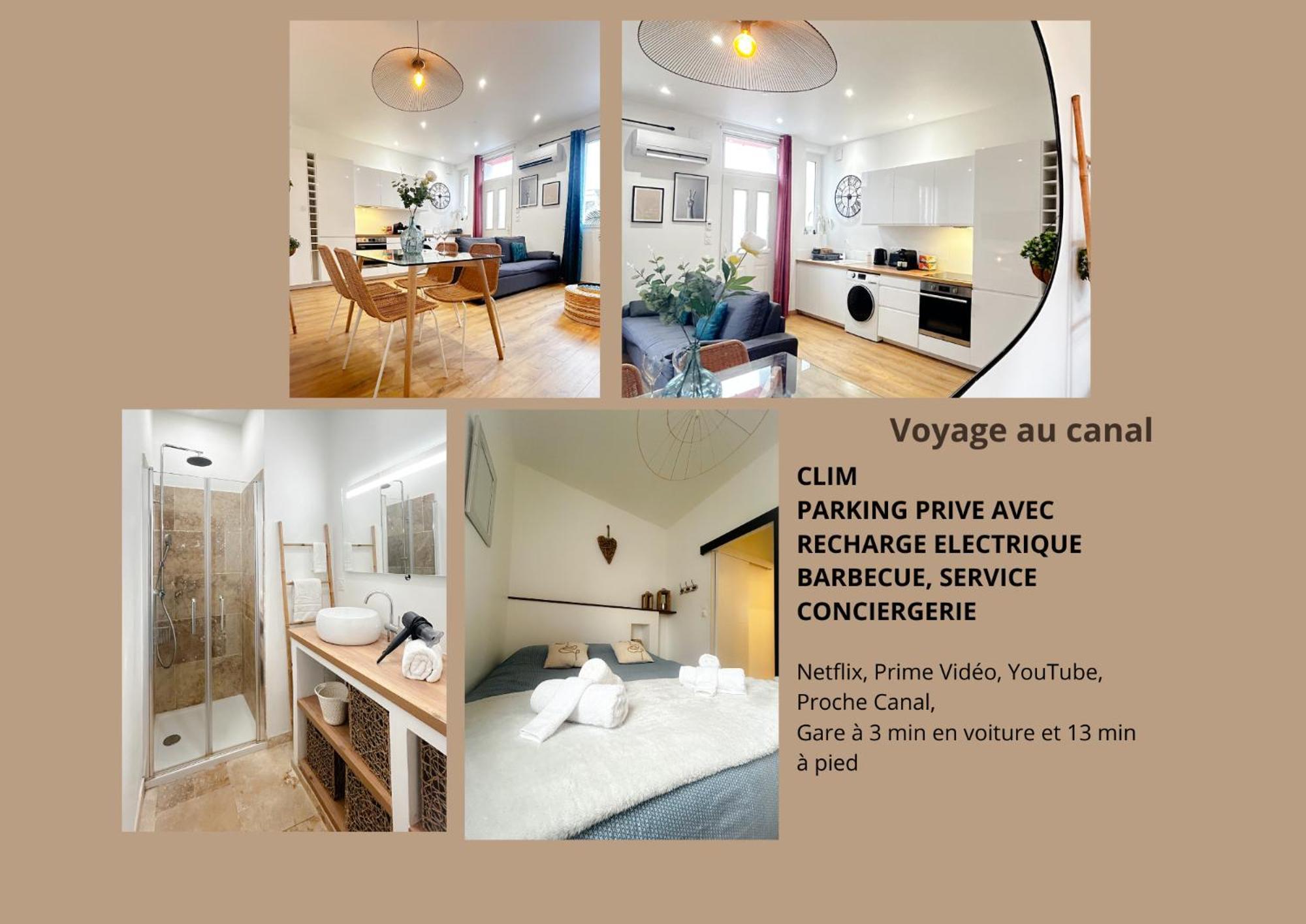 Voyage Au Canal - Parking Clim Netflix Amazon Montauban Exteriör bild